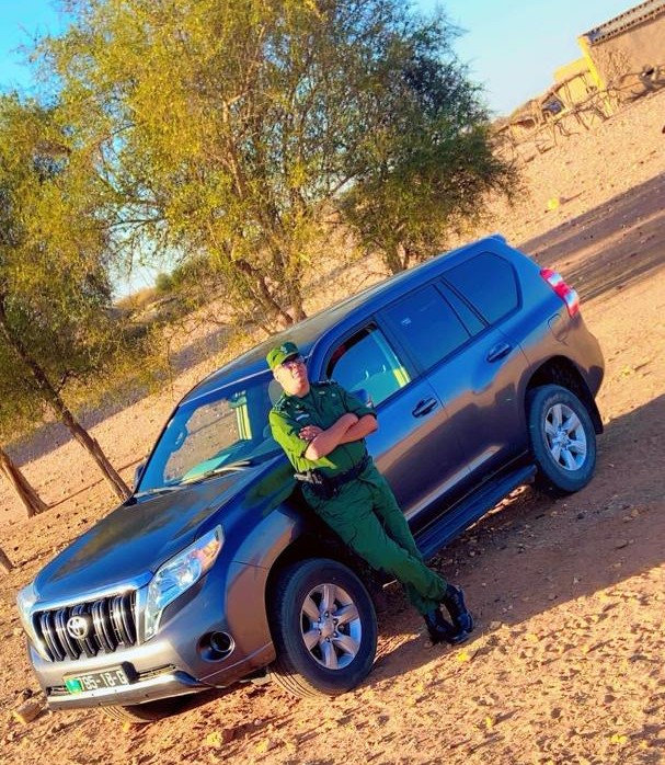 المقدم فاضل ولد نختيرو قائد التجمع الرابع للدرك المتنقل ببوكي