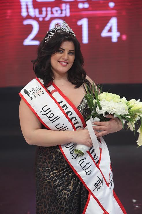 ملكة بدينات العرب 2014
