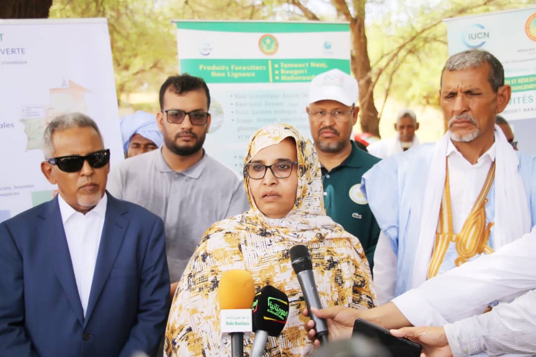 وزيرة البيئة والتنمية المستدامة، مسعودة بنت بحام ولد محمد لغظف
