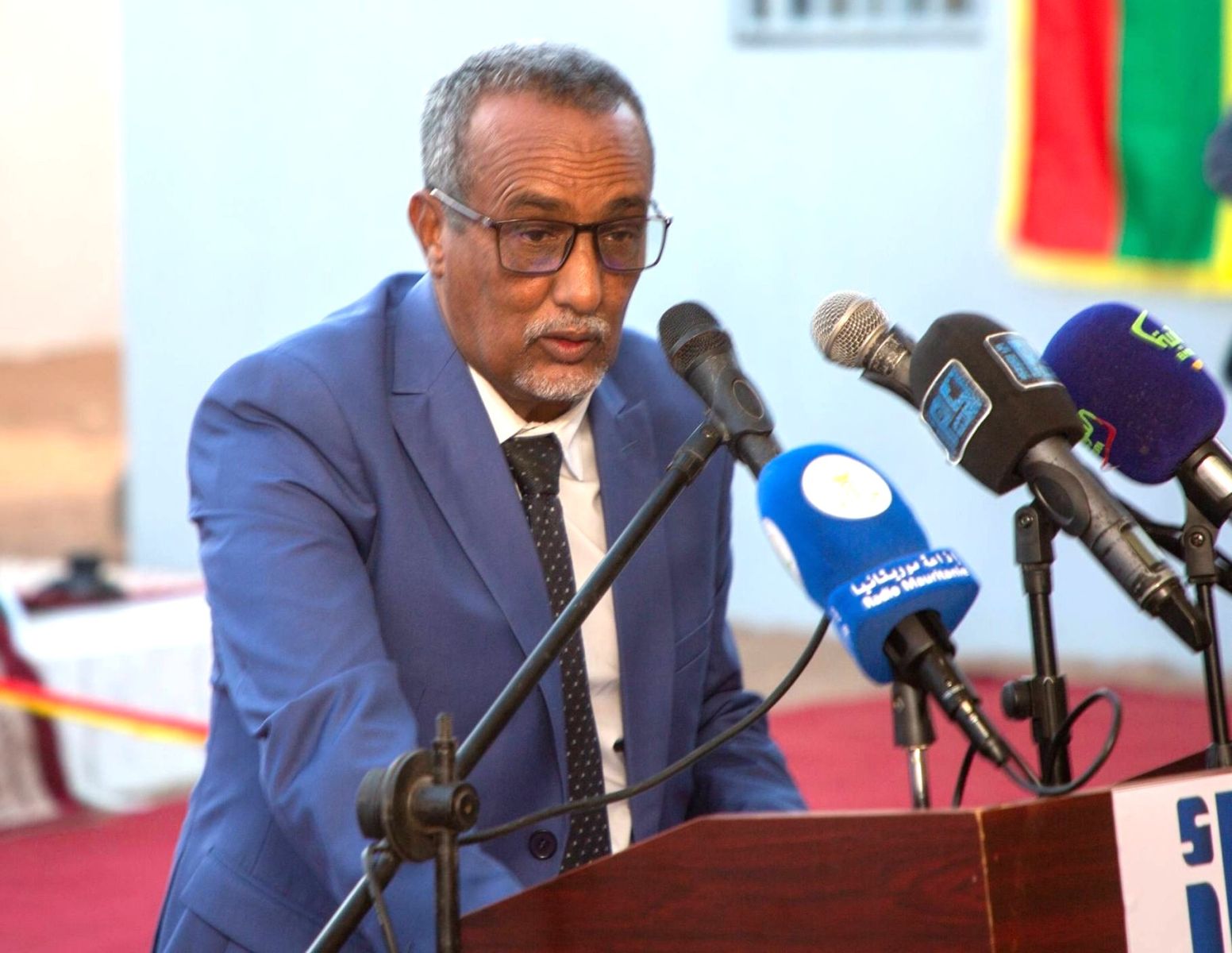 الأمين العام لوزارة الثقافة والفنون والاتصال والعلاقات مع البرلمان، السيد سيدي محمد جدو خطري