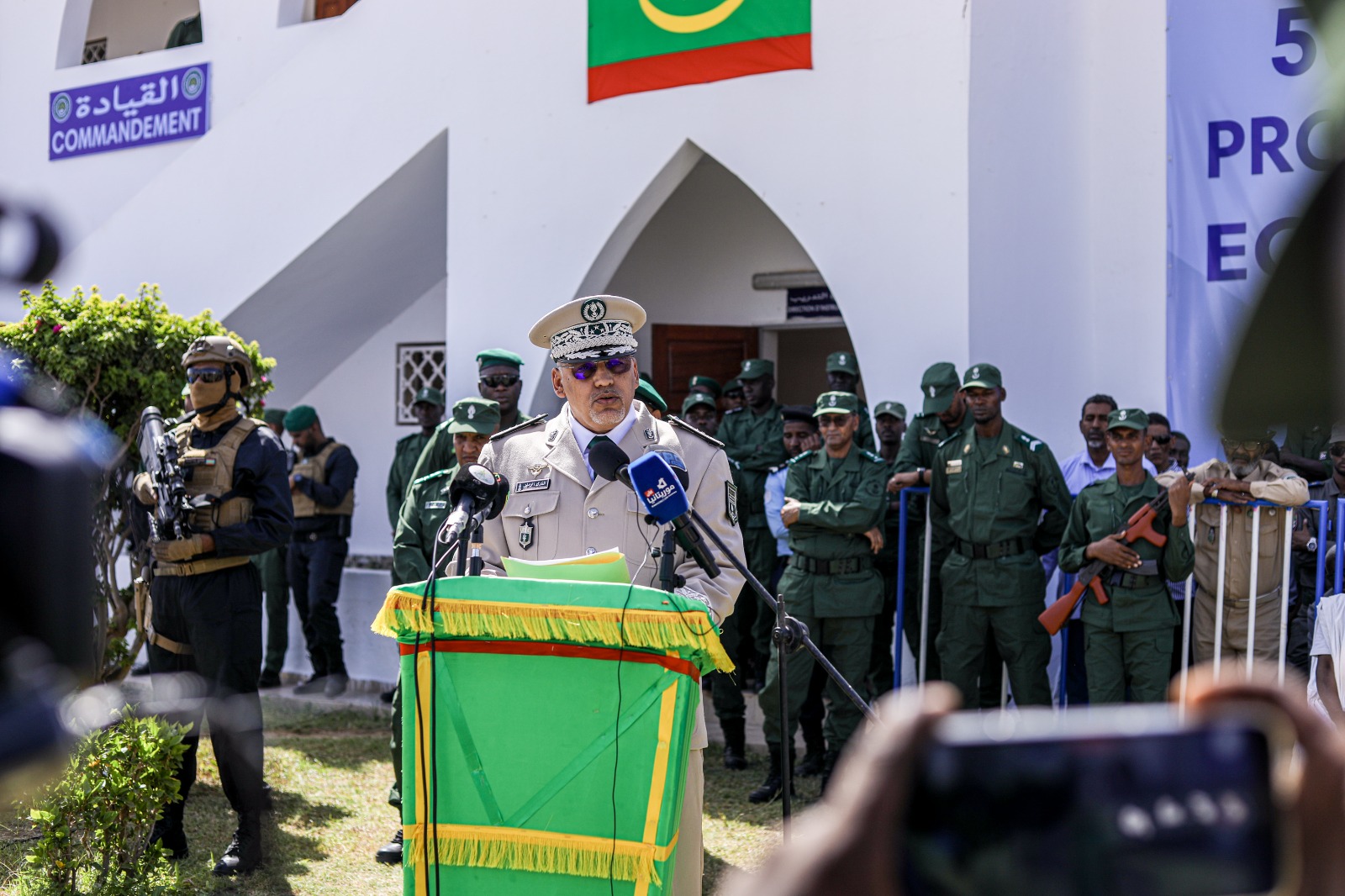 قائد أركان الدرك الوطني؛ الفريق أحمد محمود ولد الطايع